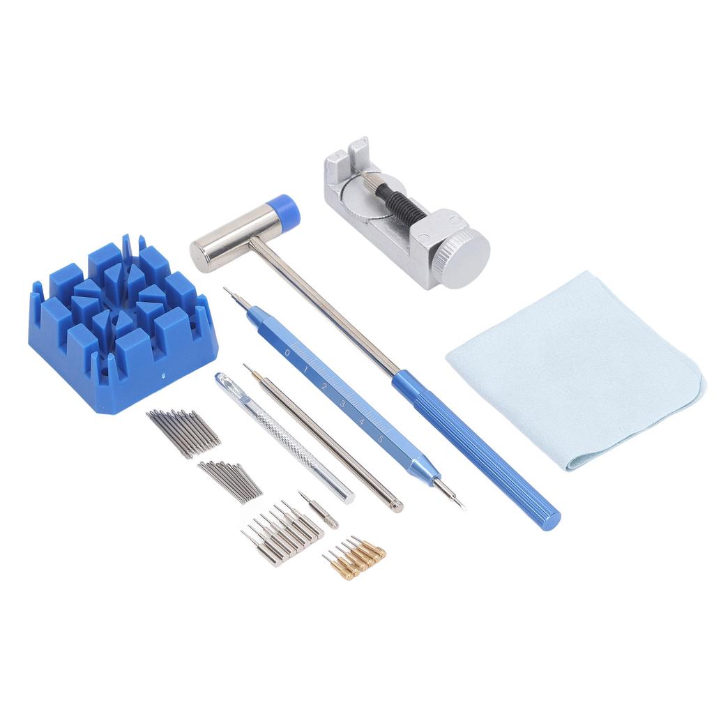Uhrenreparaturwerkzeug-Set Gliederband-Einsteller Entferner Gehäuseöffner Batteriewechselwerkzeuge