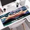 Custom Name Demon Slayer Theme Mouse Pad, Non Slip Rubber Base, Multifunctional Office & Home Decor, Perfect for Workspace Personalization.
