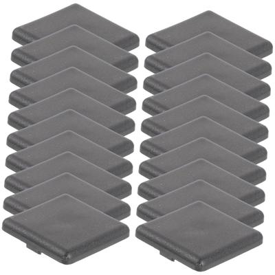 Baluue 20pcs Nylon End Caps Aluminum Extruded End Covers Durable Nylon Material European Standard