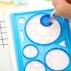 1 Set Geometry Spirograph Drawing Stencils Painting Template Art Crafts Creative Kids Educational Toy Variety of Flowers Ruler