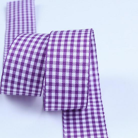 Gingham and Houndstooth Ribbon Bows for Hair Accessories, Gift Wrapping, and Crafts.