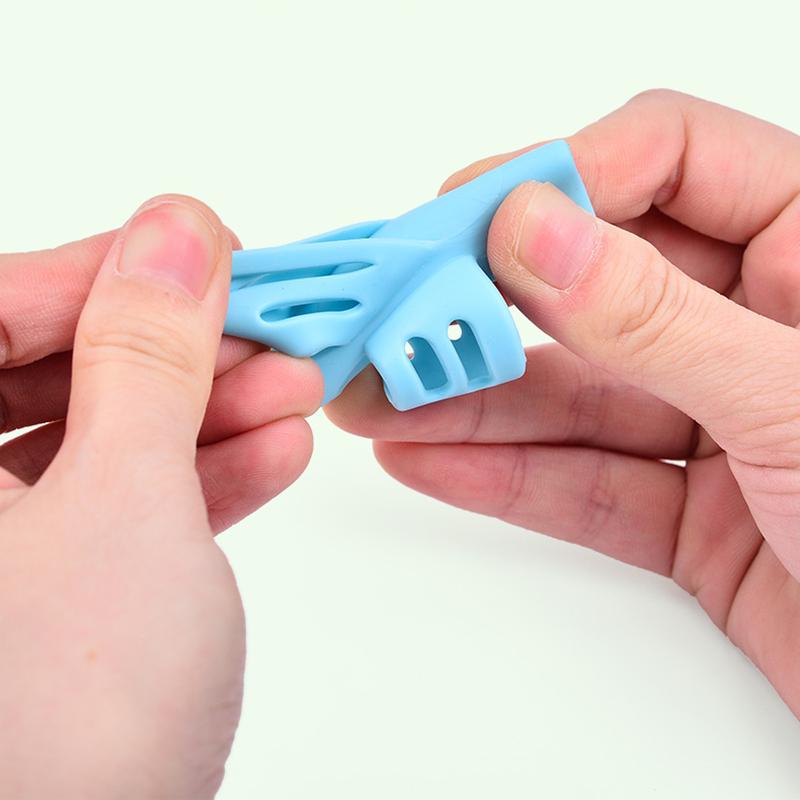 12/6/1PCS Pencil Grip Writing Corrector, 2/3 Finger Posture Correction Trainer, Pen Grip Holder for Kids Students