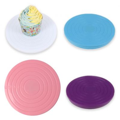 Mini 360 Derece Dönen Pasta Sehpası Pasta Sehpası Karbon Çelik Rulman Dönüşü Hafif Esnek ve Kullanışlı