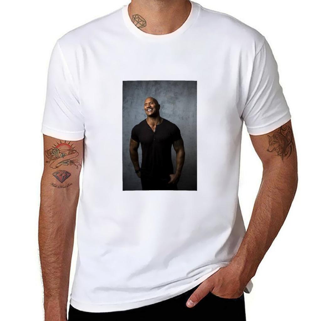 Dwaynejohnson Tshirt Large Size Soft Cotton Tshirt