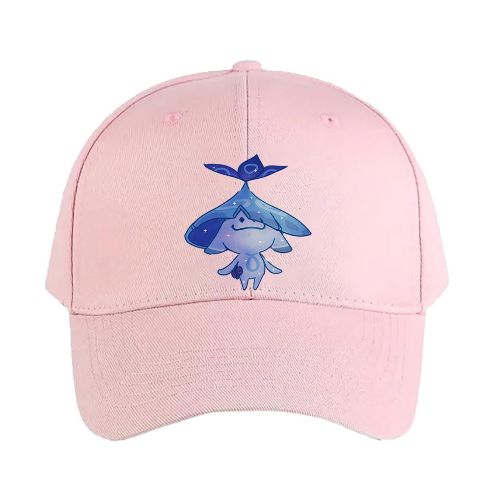 Blue Aranara Ararycan Genshin Impact Unisex Adult Summer Baseball Caps With Curved Brim Adjustable Hiking Fishing Hat