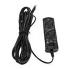Car Subwoofer Remote Control Cable Replacement Remote Control for TS- 110A TS- 120A with Indicator Light