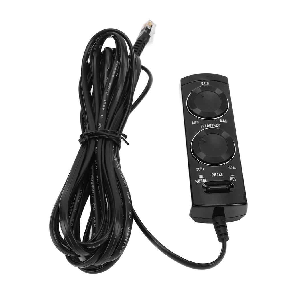 Car Subwoofer Remote Control Cable Replacement Remote Control for TS- 110A TS- 120A with Indicator Light