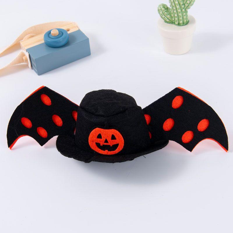 

Cross-Border Pet Clothes Funny Take a Knife to Transform into a Pet Puppy Halloween Pet Supplies Dog Clothes Autumn M-Medium Halloween Bat Hat (free size)