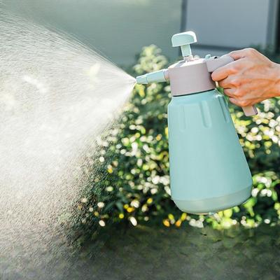 1L Heavy Duty Garden Watering Can with Adjustable Nozzle - Dual Mode Pressure Spray Bottle for Plants, Gardening & Home Disinfection