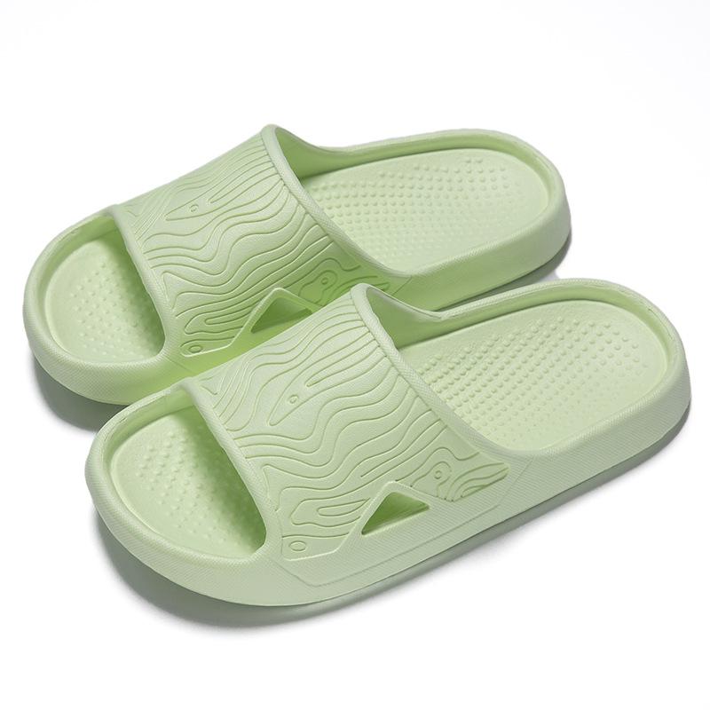 

Cool Non-Slip Summer Indoor Slippers for Men & Women - Comfy, Odor-Free EVA Bathroom Footwear 38-39