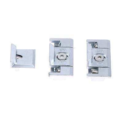 3Pcs Aluminum Locking Point Cutoff Window Heightening Block European Standard 13.5 Slot Adjustable Lock Base Hardware