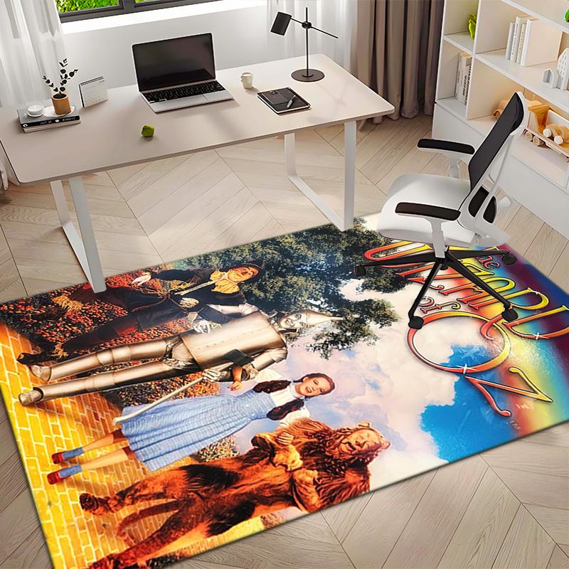 1PC The Wizard of Oz Rug - Home Decoration Carpet For Living Room Bedroom Flooring Computer Chair Area Rug
