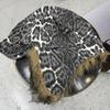 Lamb Wool Fleece Ear Protection Lei Feng Hat Women's Winter Northeast Ski Hat Warm Big Head Circumference Flying Hat