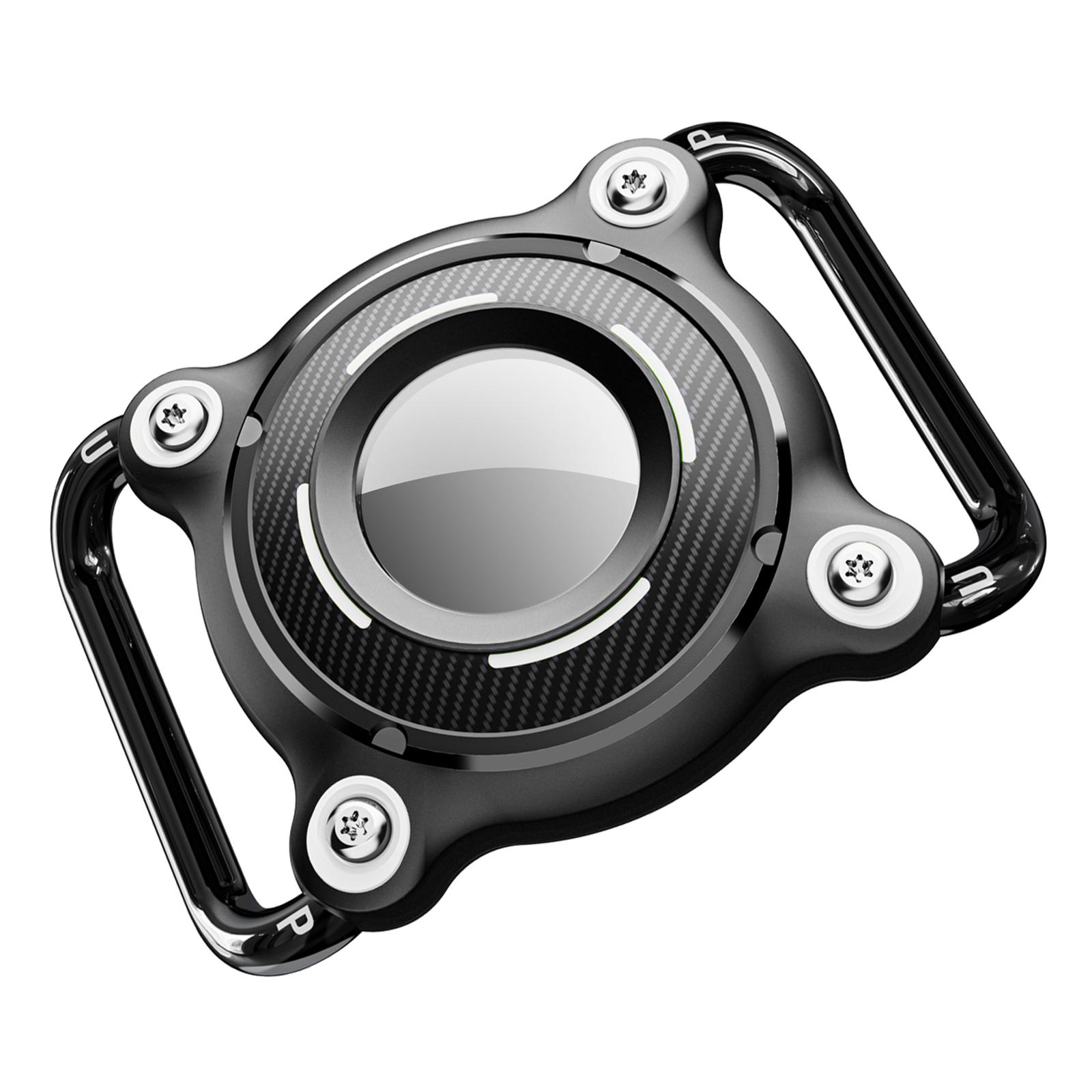 

Для AirTag Захисний чохол Водонепроникний Протиударний Чохол для Трекера Домашніх Тварин/Багажу Двоколірний Black White