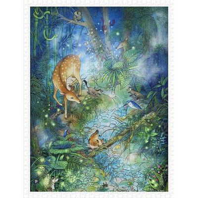 Pinto Plastic Mini Puzzle PO, Animal Paradiso (PO1200-H2284), 1200 Pieces Jigsaw Puzzle, Childrens Games, Educational Toys