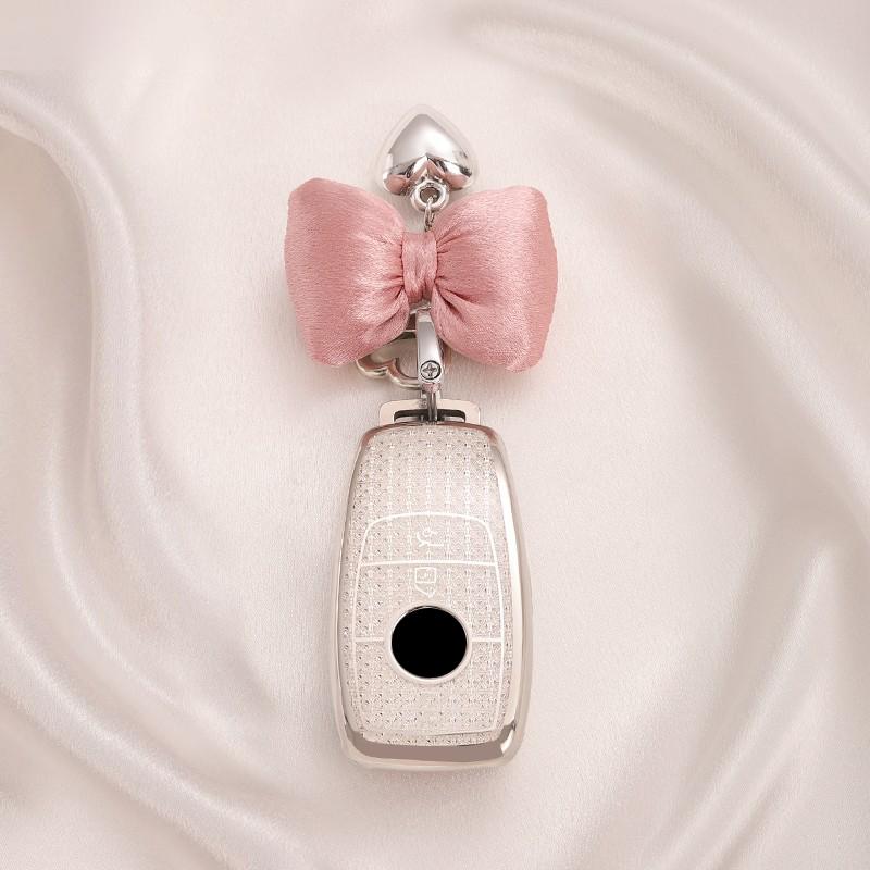 Crystal Tpu Key Case For Mercedes Benz A C E S G Class W177 W205 W213 X167 W222 Cla Gle Glb Gls Amg Maybach Remote Car Key Cover