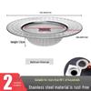 Stainless Steel Floor Drain Hair Catcher for Kitchen and Bathroom Sinks