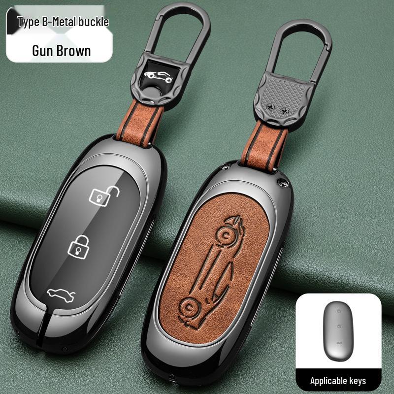 Ideal One Car Key Case: Dedicated Metal Shell for L7, L8, L9 19-21 Models