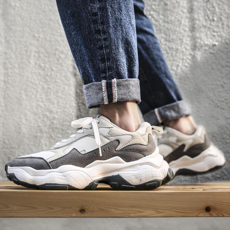 

Мода 2024 года Мужская повседневная обувь Цветные сетчатые низкие мужские спортивные туфли Весенне-осенние молодежные трендовые мужские туфли Парусиновые туфли 44 чёрный