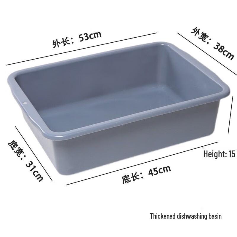 Небьющаяся пластиковая многоцелевая корзина для хранения