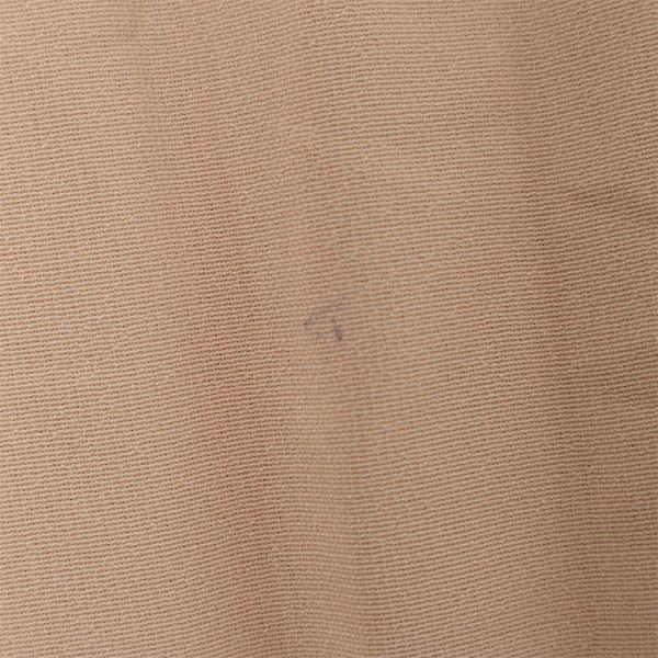 Mila Owen Long Sleeve Pleated Long Dress Beige Women Used