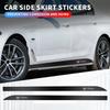 2PCs Car Door Side Skirt Car Body Decal Carbon Fiber Art Stickers for ATS BLS CT4 CT5 CTS EXT ESCALADE SRX XT4 SLR XTS