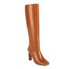 Fashion 2025 Plus Size 34-43 Square Toe Women Boots Hight Heels Knee-High Boots Ladies Shoes Simple Winter Boats Black Yellow Green Red