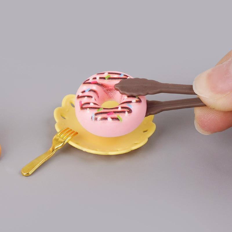 Doll House Mini Blender Simulation Egg Beater Baking Props Play House Food Game Kitchen Cooking Model Ornament