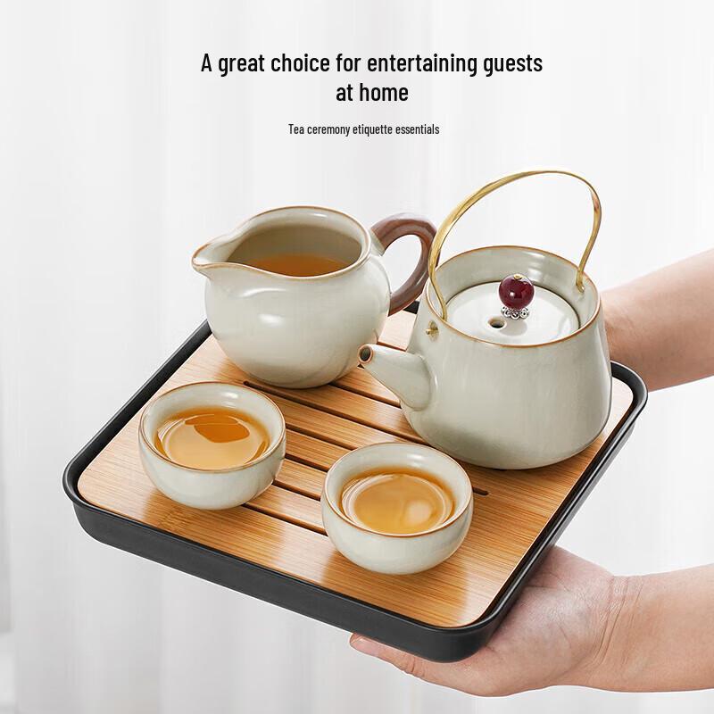 Chuwu Ru Kiln Ceramic Kung Fu Tea Set