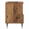 Nightstand with Drawers Rustic Wood Look 40 X 35 X 50 Cm Engineered Wood