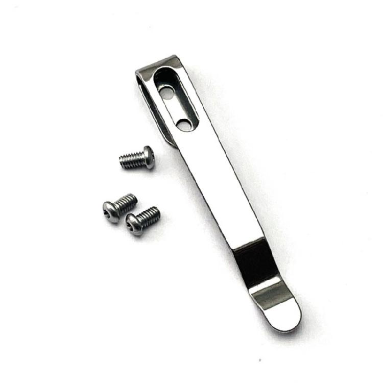 Outdoor Gadget Back Clip Cutter Belt Clip Outdoor Multifunctional Convenient Clip Supplies Stainless Steel Clamp