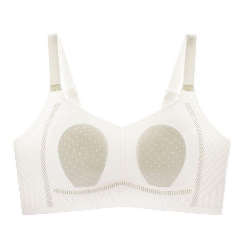 

Summer light and refreshing sexy rabbit ears seamless gathering lift up.cmABC cup M【34/75abc weight 95-105】 белый