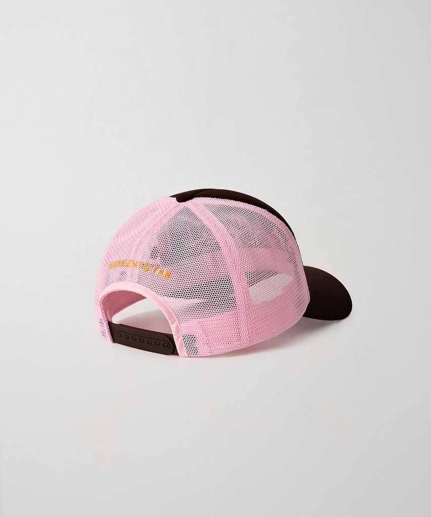 Gameoncheupaeb Im A Lcoal Celebrity Trucker Cap (Brown)