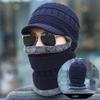 Polyester Winter Warm Hat Neck And Face One-Piece Balaclava Mask Bonnet Warm Scarf Caps  Winter