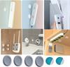 Cable Organizer Adhesive Magnetic Hooks Wall Mount Magnet Holder Sticker Remote Control Storage Holder Home Organizer Hook