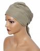 Frühlings-Turban Tess M-1 Aus Musselin Glattes Tuch Auch Nach Chemotherapie