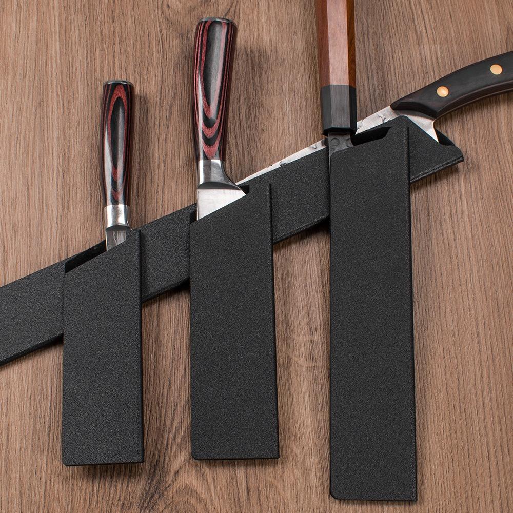 Black Knife Cover Sleeves ABS Knife Sheath Practical Knives Edge Guard Home Kitchen