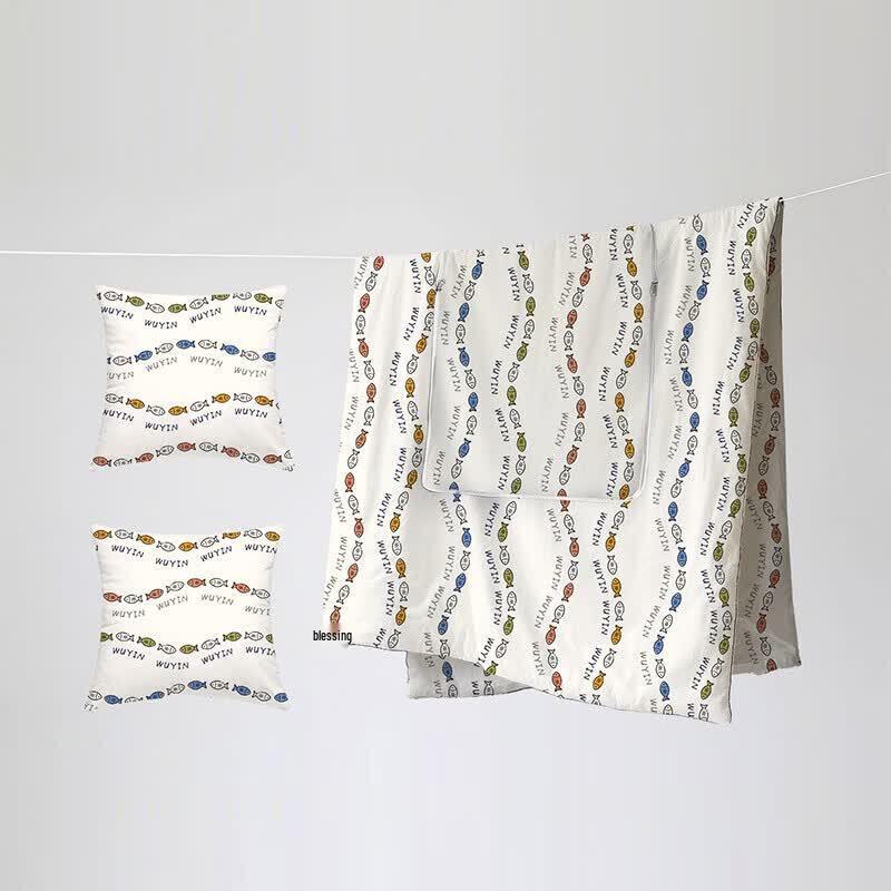 Muji Convertible Pillow Blanket