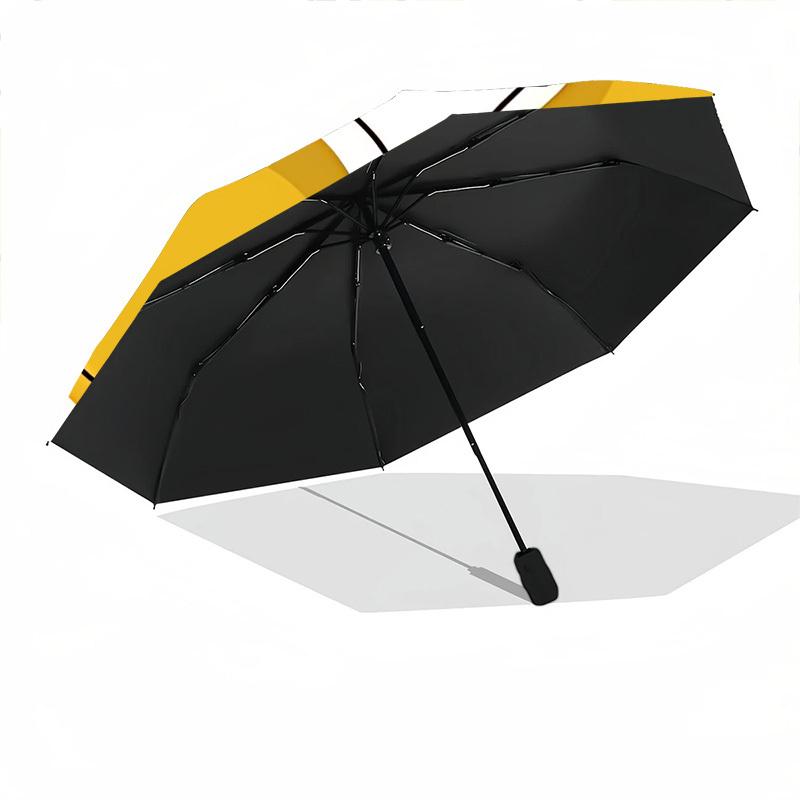 1pc Pear Automatic Folding Umbrella - 8-Rib Automatic Open/Close, Large Canopy Birthday Festival Gift yy251217169