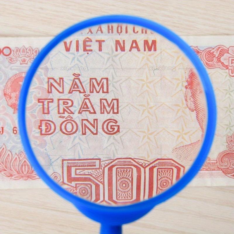 5pcs 3X Random Color Handheld Magnifier Portable Magnifying LoupeReading Glass Lens Kids Inspection Magnifying for Reading Colorful 60mm