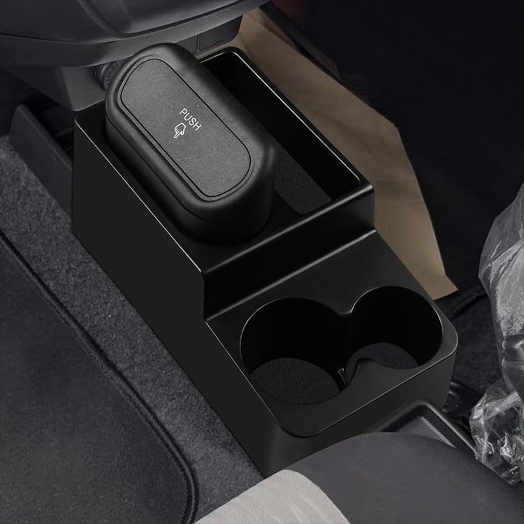 For Daihatsu Mira Console Box with Trash Can and Two Drink Organizing Small Car Storage Interior Custom Floor Storage Easy Manufacturer with Daihatsu