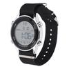 Mens Digital Sports Waterproof Watch Dual Time Zone Stopwatch Calendar Day Display Alarm Clock EL Backlight 50m