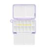 W89C Mini Paint Box Compartments Designed For Art, Small Paint Palette Paint Tray Travel Paint Holder Paint Box