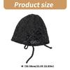 Popular Crochet Flower Beanies Hat for Female Pullover Skull Hat Elegant Knitting Hat Breathable Hollowed Travel Hat