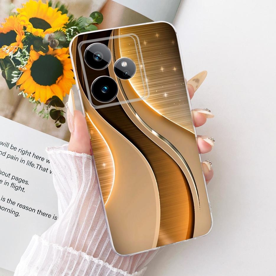 For Realme GT 7 GT7 T 5G Case RMX5061 Cute Lion Fashion Painted Cover Soft Silicone Phone Case For Realme GT 7 Pro GT7T 5G Shell