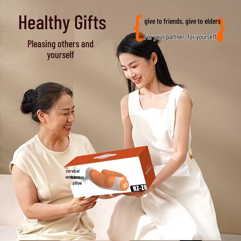 HEZHENG Neck and Shoulder Massage Pillow HZ-Z6 CN Plug (adapter Included)