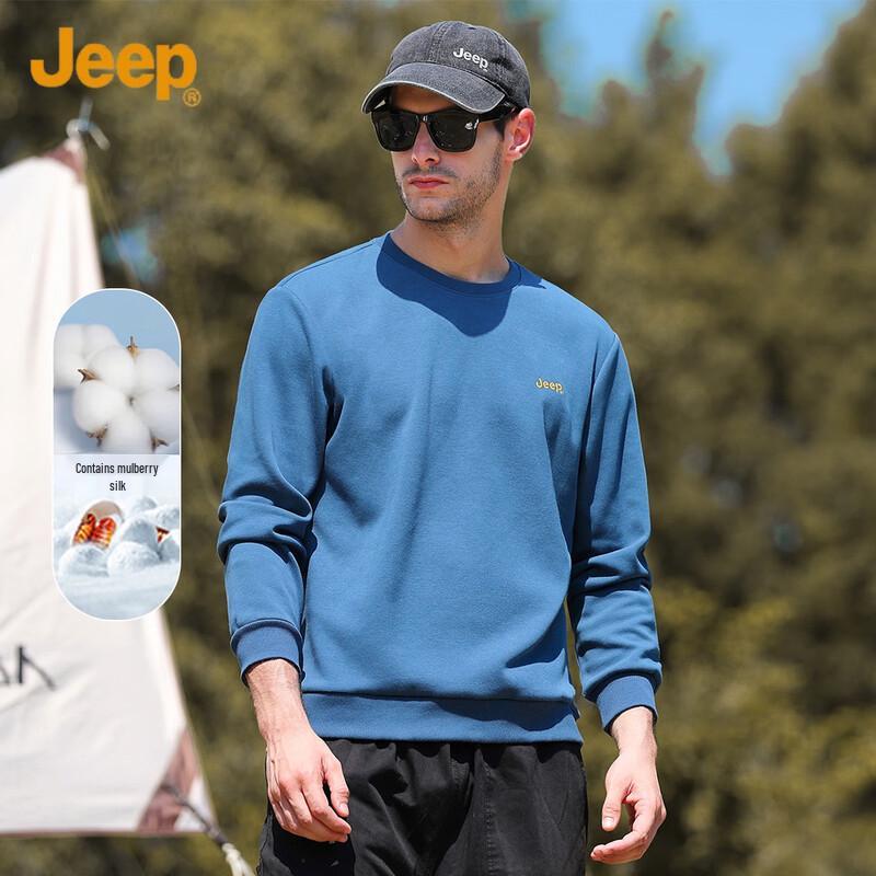 Мужская повседневная толстовка JEEP с круглым вырезом M