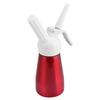 250mL Portable Red Aluminum Whipped Dessert Cream Butter Dispenser Whipper Foam Maker