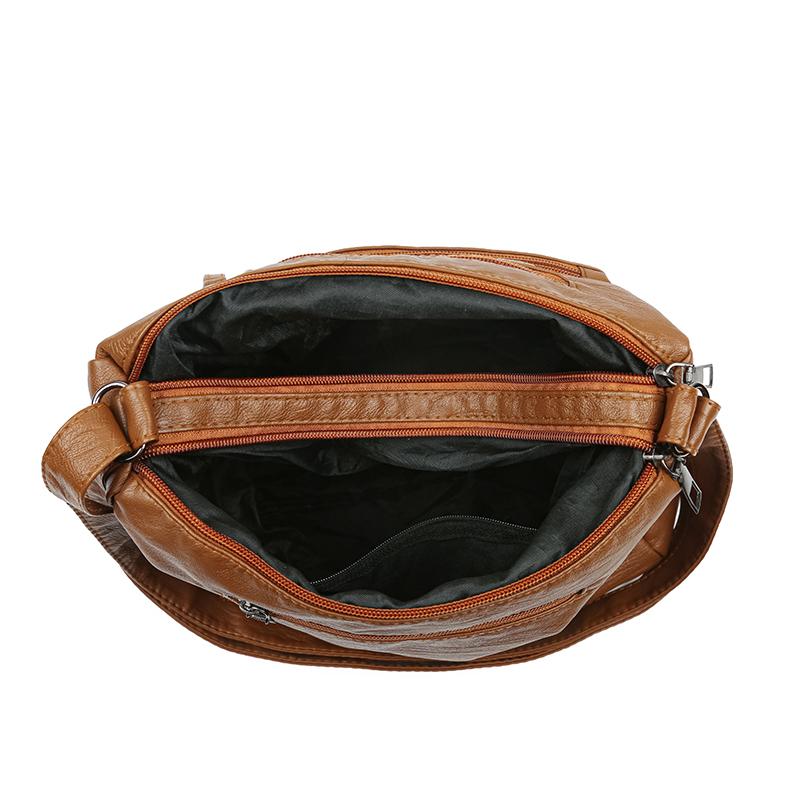 Mother Bag taška přes rameno Velkokapacitní crossbody taška pro tašku na mobilní telefon středního věku Vícekapsová taška