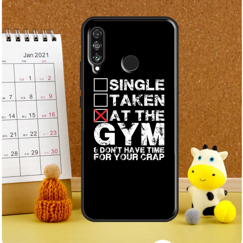 Bodybuilding Gym Fitness Quotes For Huawei Nova 3i 7i 8i 11i 12i 9 10 SE Y60 Y61 Y70 Y72 Y73 Y90 Y91 P20 P30 P40 Lite Case